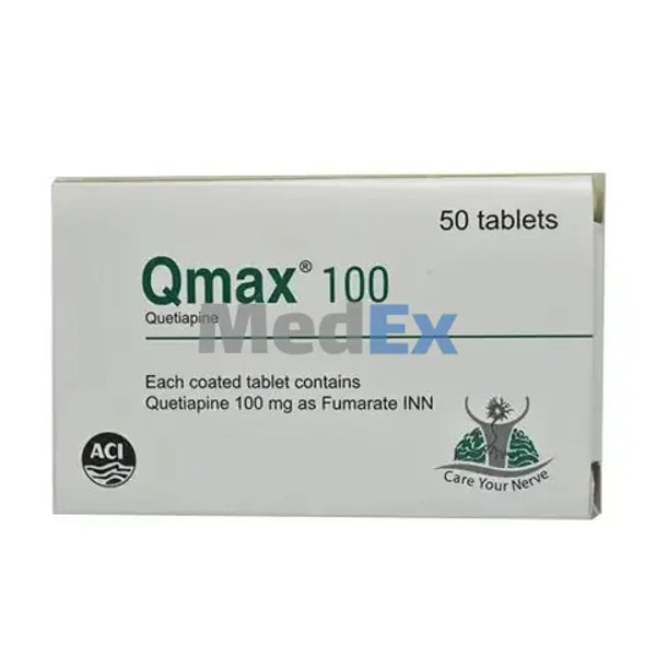 Qmax 100 mg Packaging