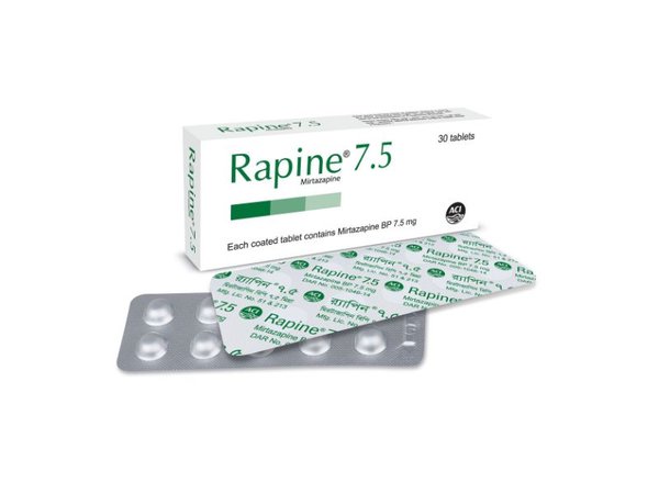 Rapine 7.5 mg Packaging