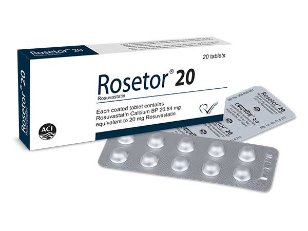 Rosetor 10 mg Packaging