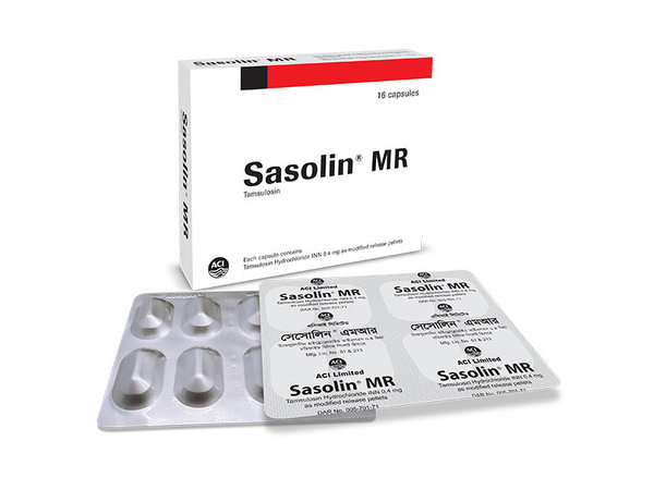 Sasolin MR 0.4 mg Packaging
