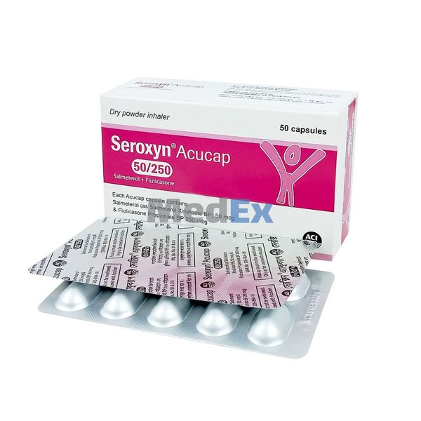 Seroxyn 50 mcg+250 mcg Packaging