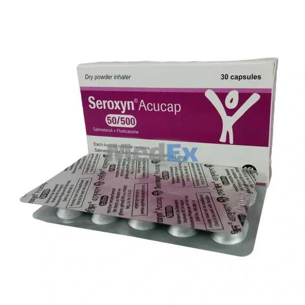 Seroxyn 50 mcg+500 mcg Packaging