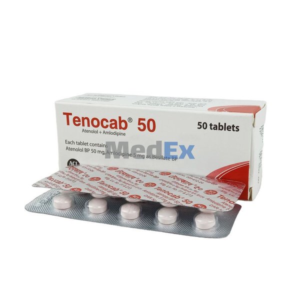 Tenocab 5 mg+50 mg Packaging