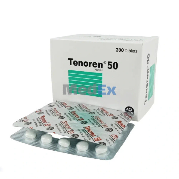 Tenoren 50 mg Packaging