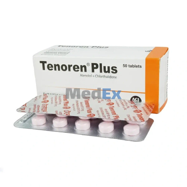 Tenoren Plus 50 mg+25 mg Packaging