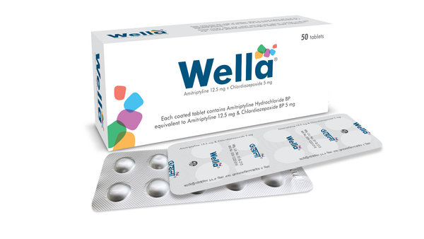 Wella 12.5 mg+5 mg Packaging