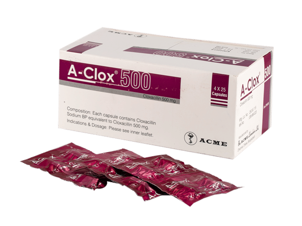 A-Clox 500 mg Packaging