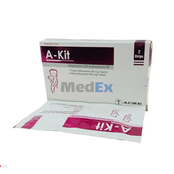 A-Kit 200 mg+200 mcg Packaging