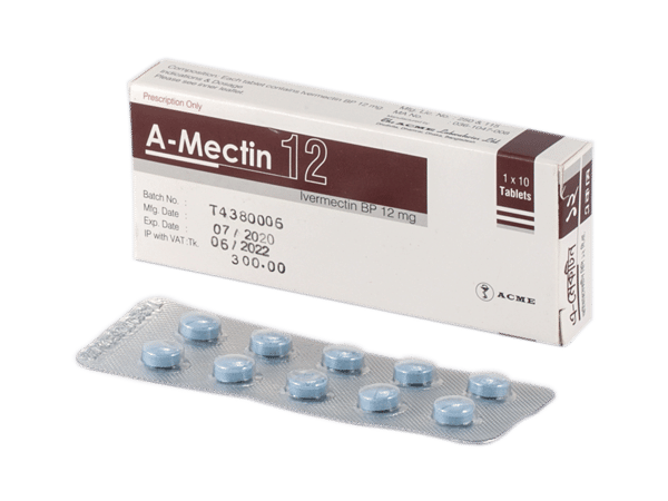 A-Mectin 12 mg Packaging