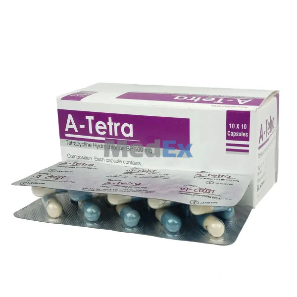 A-Tetra 500 mg Packaging