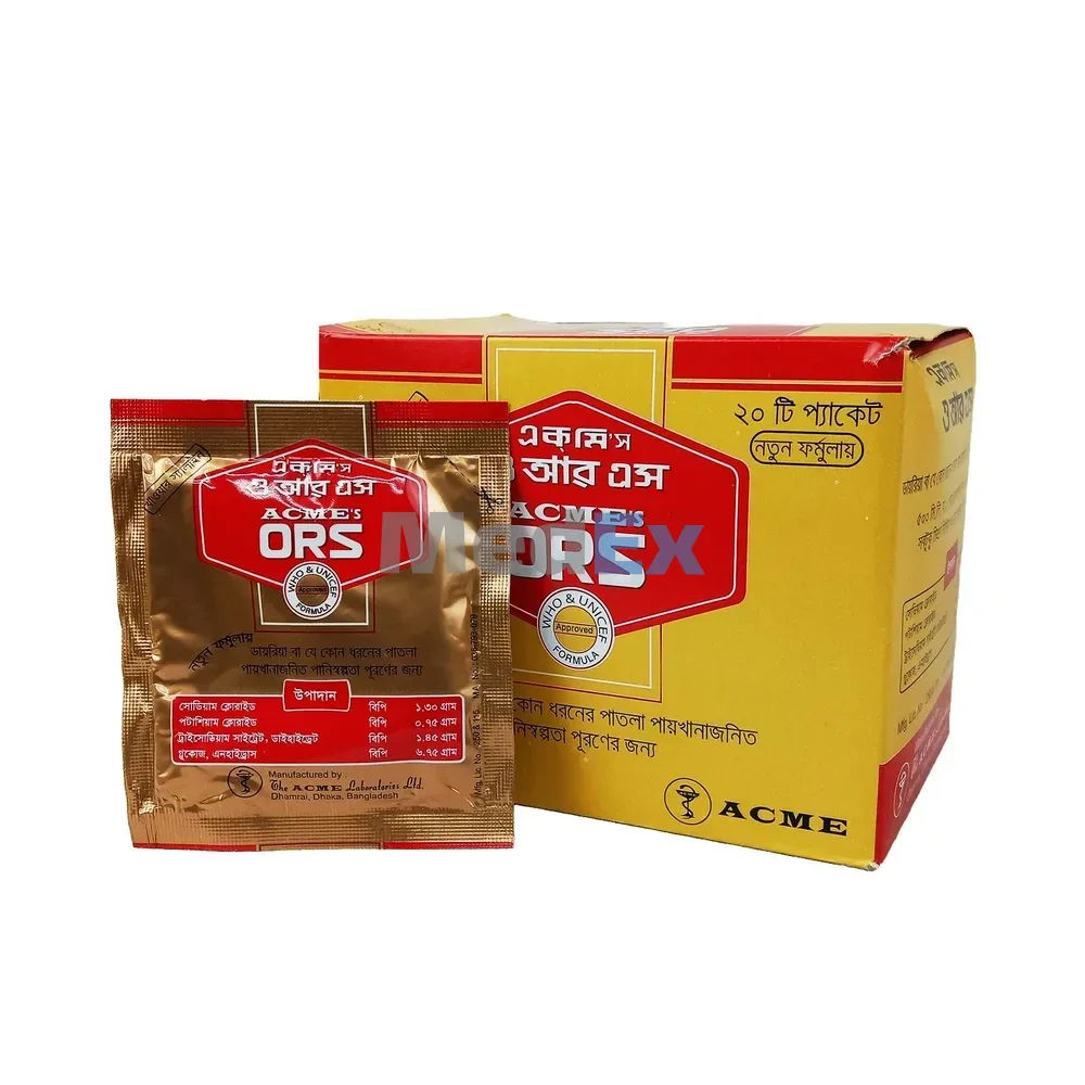 Acme's ORS 10.25 gm Packaging