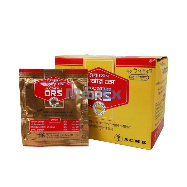 Acme's ORS 10.25 gm Packaging