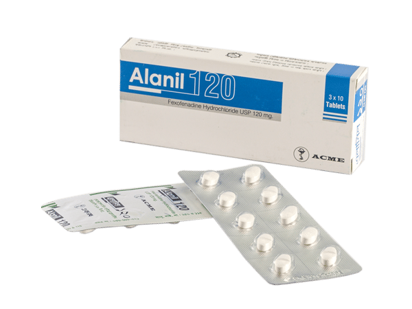 Alanil 120 mg Packaging