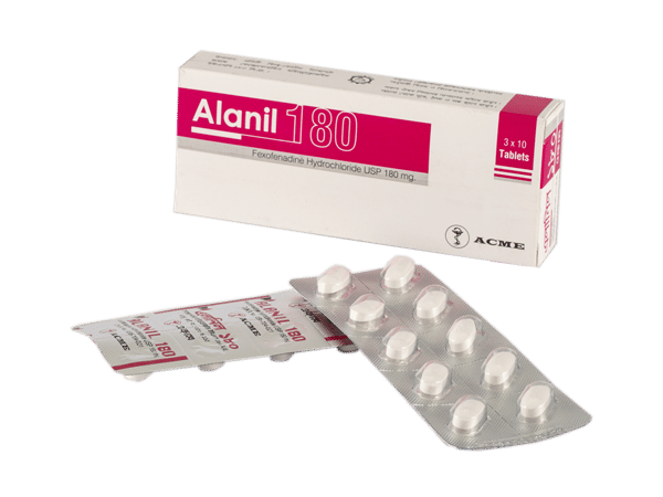 Alanil 180 mg Packaging