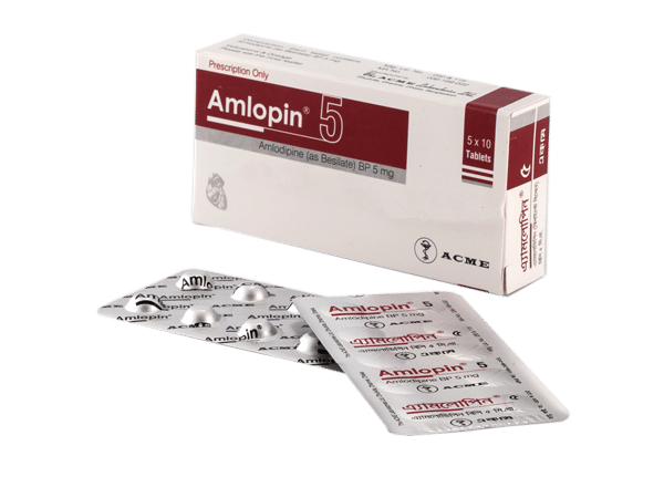 Amlopin 5 mg Packaging