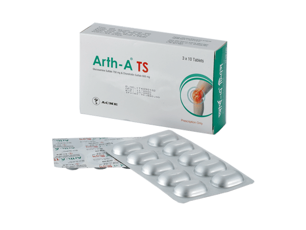 Arth-A 250 mg+200 mg Packaging