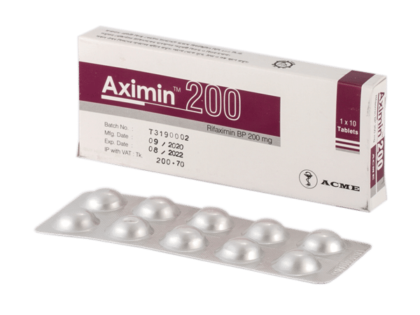 Aximin 200 mg Packaging
