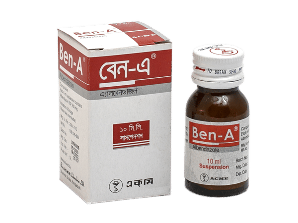 Ben-A 200 mg/5 ml Packaging