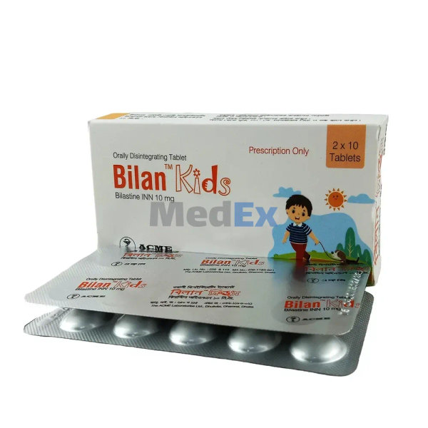 Bilan Kids 10 mg Packaging