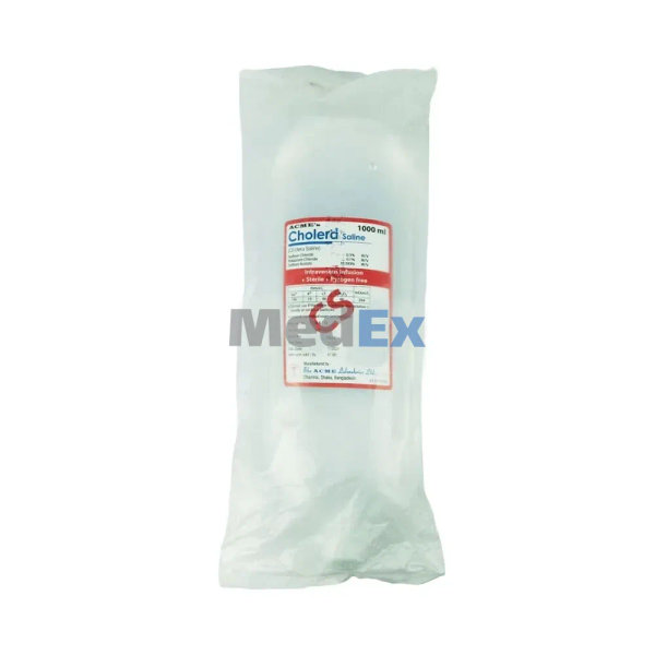 Cholera Saline  Packaging