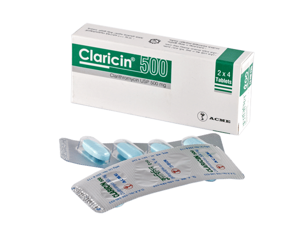 Claricin 500 mg Packaging