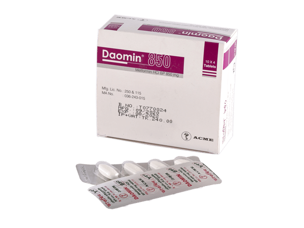 Daomin 850 mg Packaging