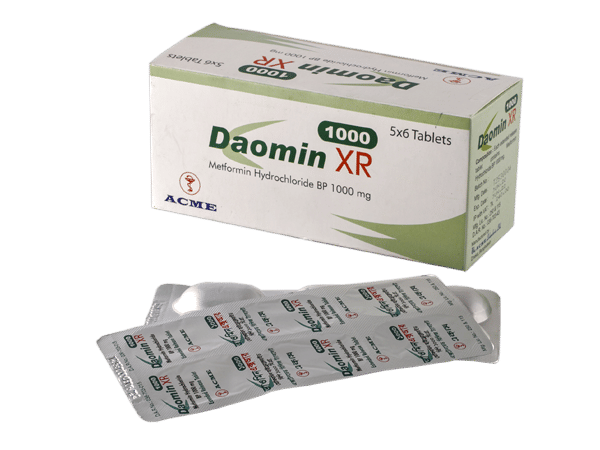 Daomin XR 1000 mg Packaging
