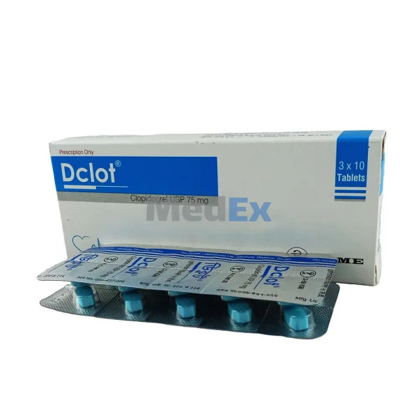 Dclot 75 mg Packaging