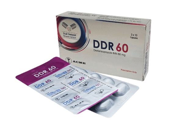 DDR 60 mg Packaging
