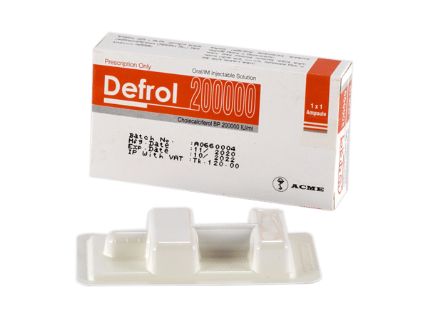 Defrol 200000 IU/ml Packaging
