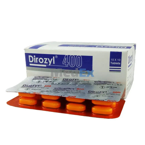Dirozyl 400 mg Packaging
