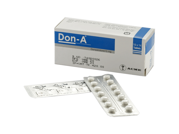 Don-A 10 mg Packaging
