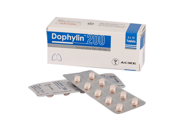 Dophylin 200 mg Packaging