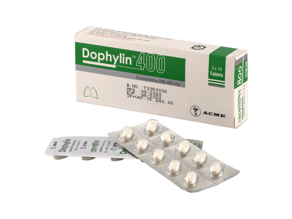 Dophylin 400 mg Packaging