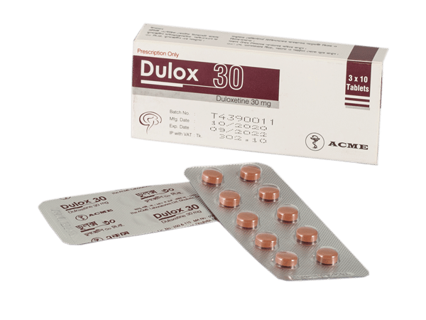 Dulox 30 mg Packaging