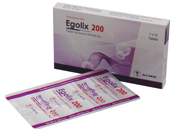 Egolix 200 mg Packaging