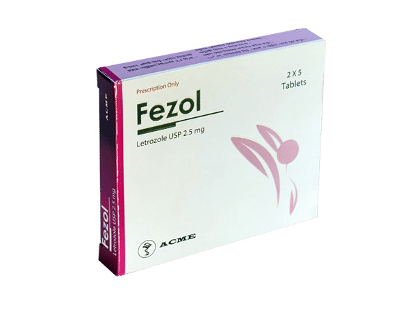 Fezol 2.5 mg Packaging