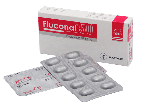 Fluconal 50 mg/5 ml Packaging