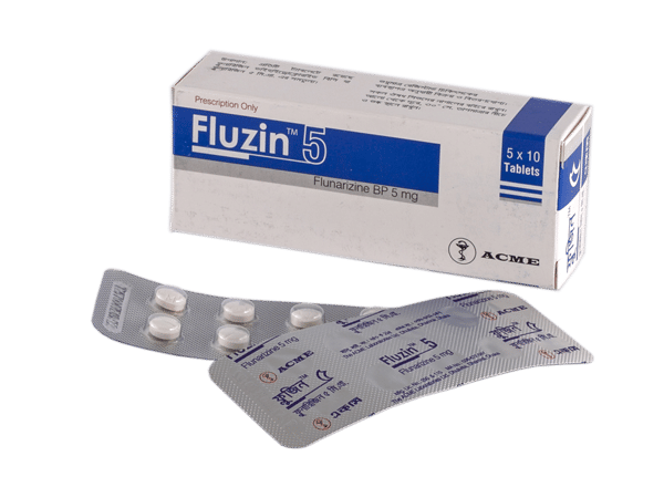 Fluzin 5 mg Packaging