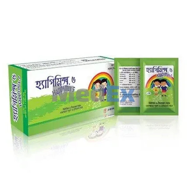 Happymix-5 1 gm/sachet Packaging