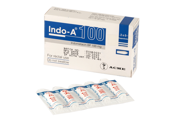 Indo-A 100 mg Packaging