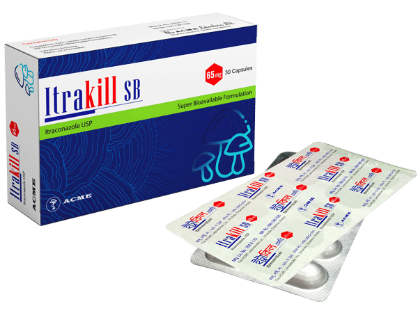 Itrakill SB 65 mg Packaging
