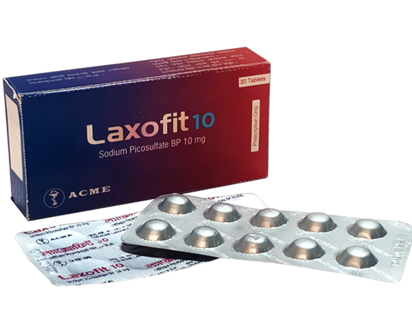 Laxofit 10 mg Packaging