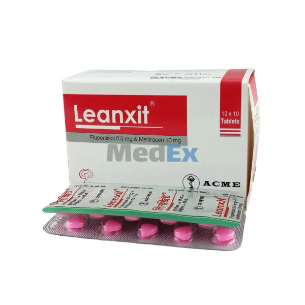 Leanxit 0.5 mg+10 mg Packaging