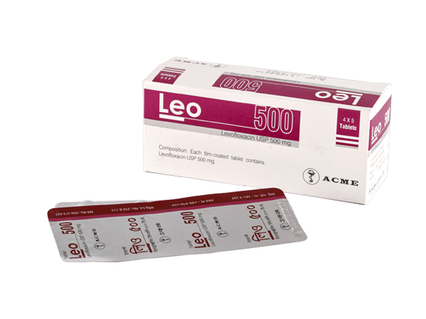 Leo 500 mg Packaging