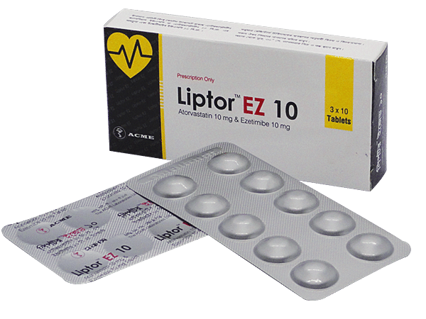 Liptor 10 mg Packaging