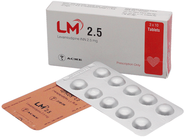 LM 2.5 mg Packaging