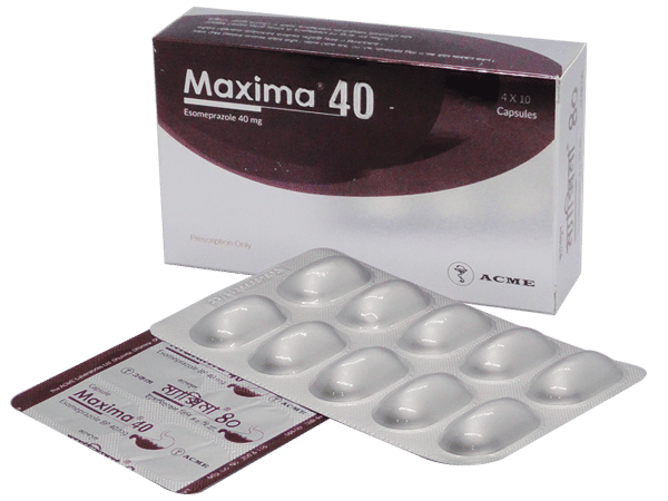 Maxima 40 mg Packaging