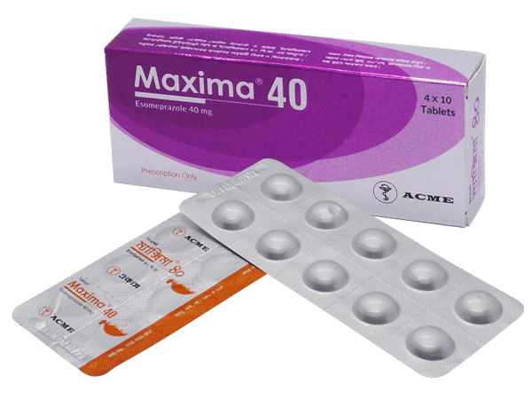 Maxima 40 mg Packaging