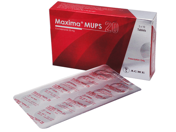 Maxima MUPS 20 mg Packaging
